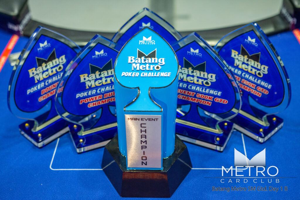 Batang Metro Poker Challenge Trophy