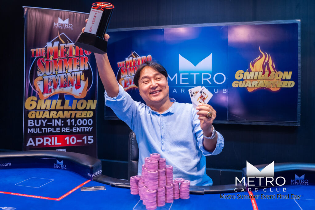 Jae Chang - Metro Summer Event - MSE 2024 Main Event champion