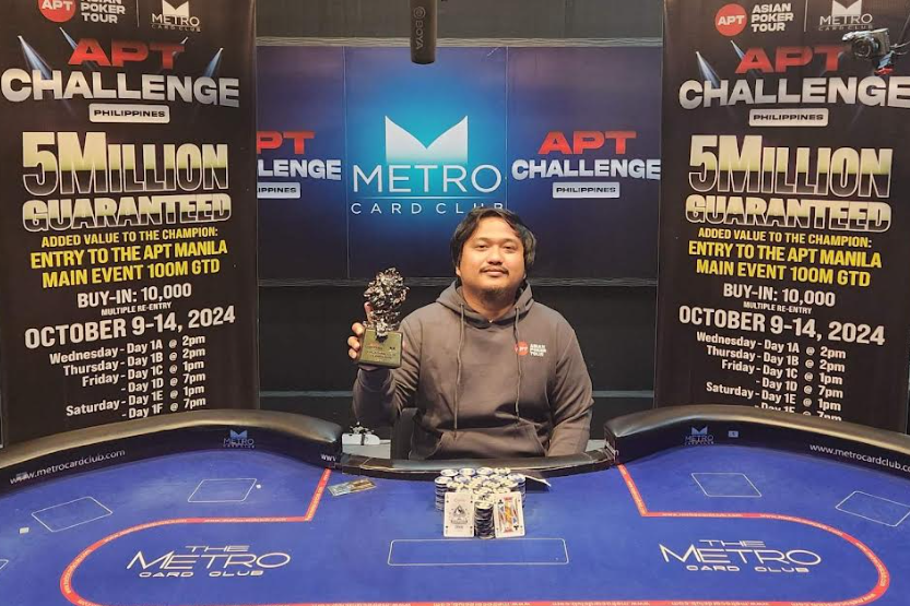 James Moriles wins Single Day High Roller at APT Challenge