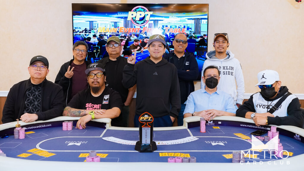 PPT Main Event final table