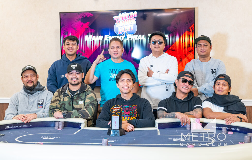 MSE Main Event final table