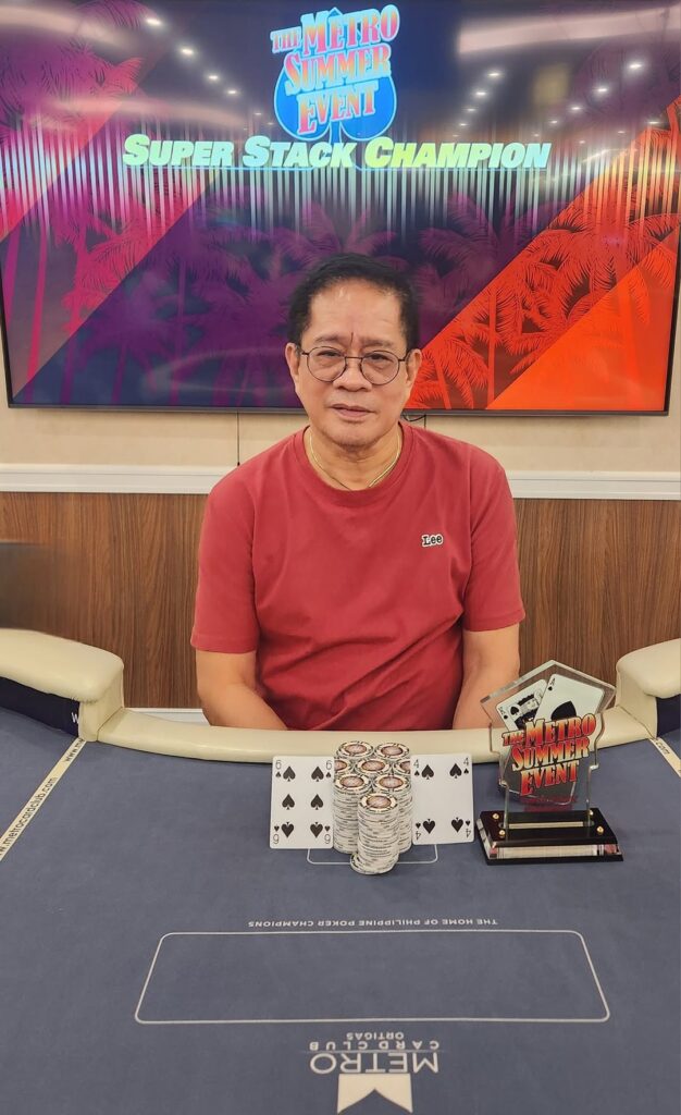 Danilo Ola wins Super Stack