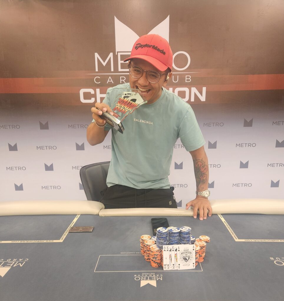 Lester Edoc wins Mix NLH PLO at MSE 2025