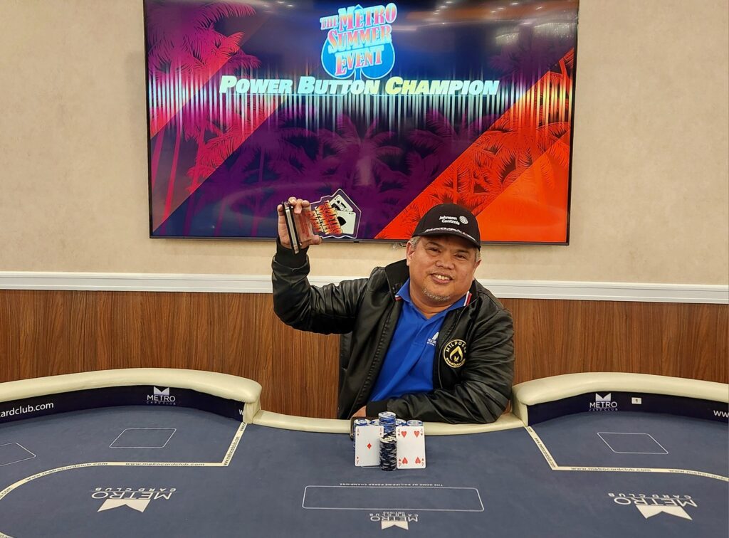 William Barona wins Power Button