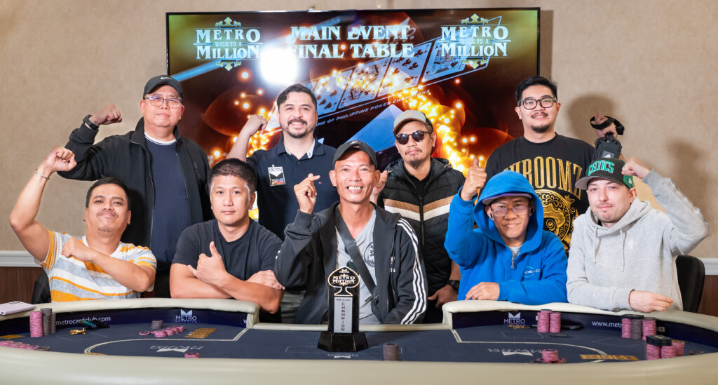 2025 MWAM Main Event final table 