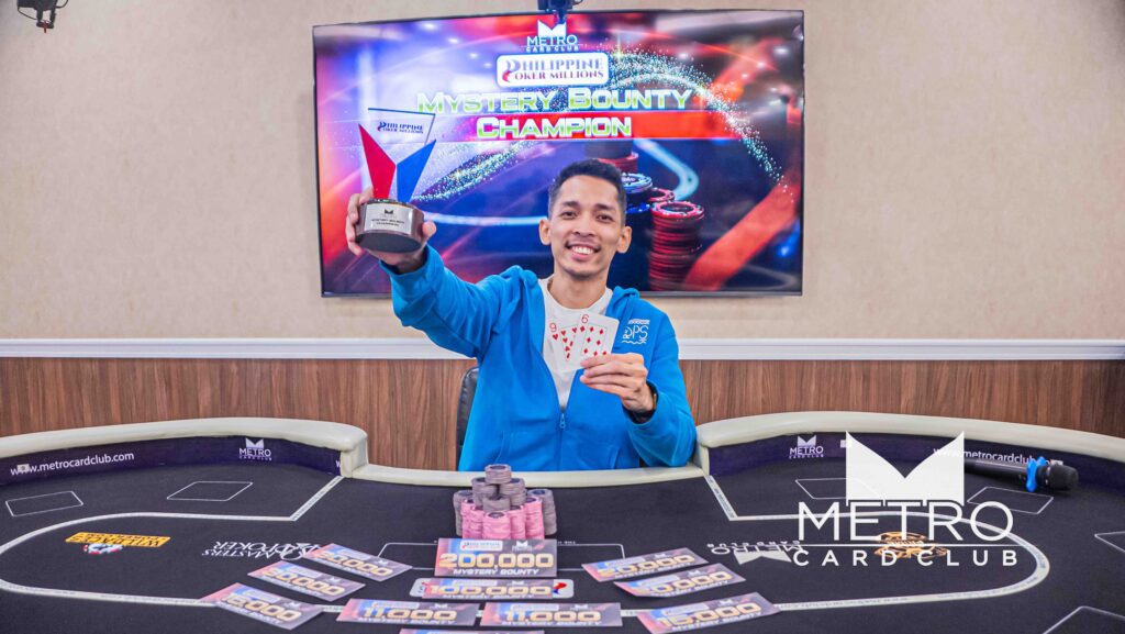 Marco Espela wins PPM Mystery Bounty