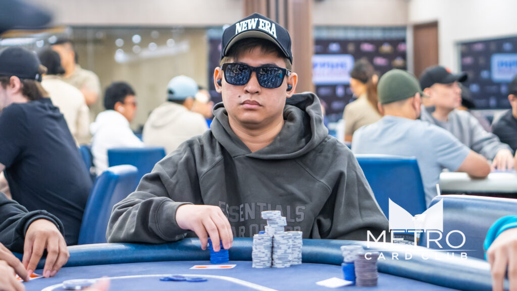 Joshua Figuerres bags lead at Philippine Poker Millions Day 2