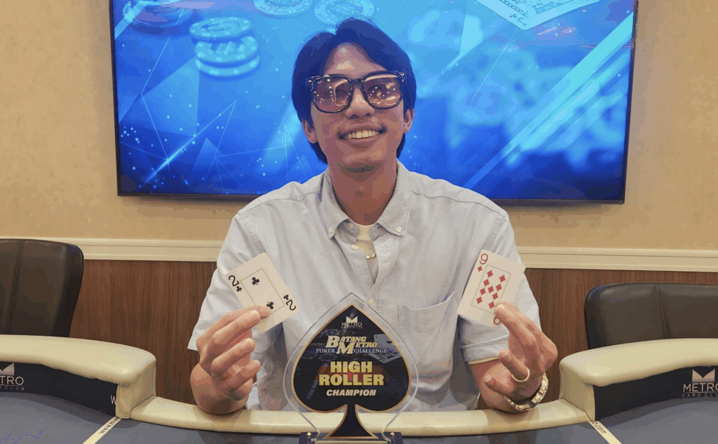 John Niko Costiniano wins BMPC High Roller