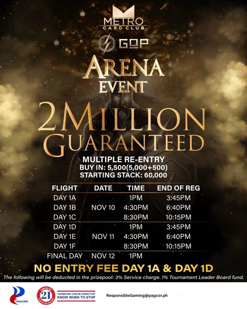 Gods Of Poker Arena