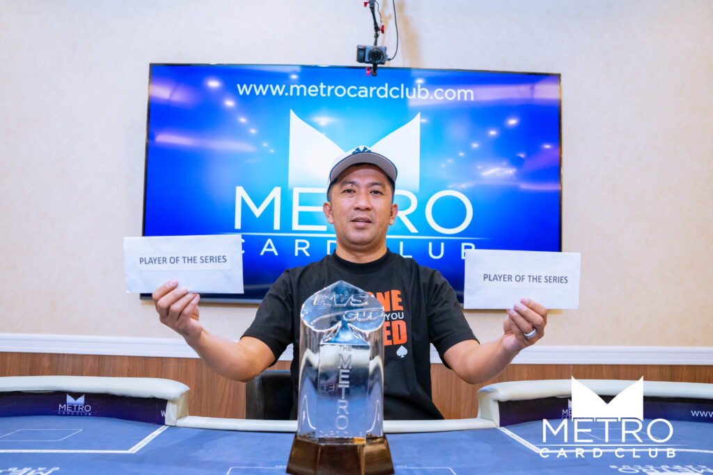 Marvin Cerbito wins RVS Cup Player of the Series