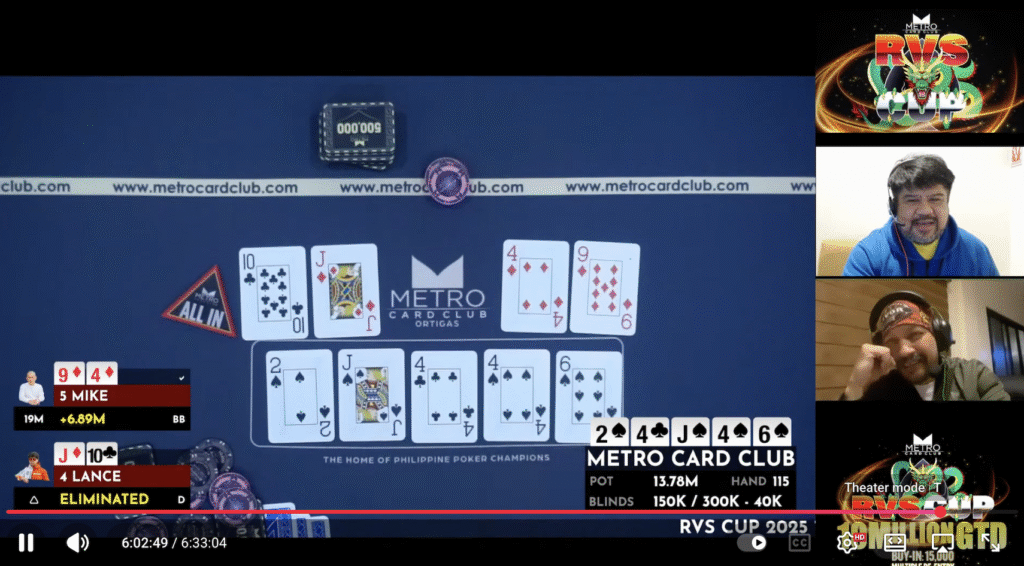 Manlapaz's winning hand