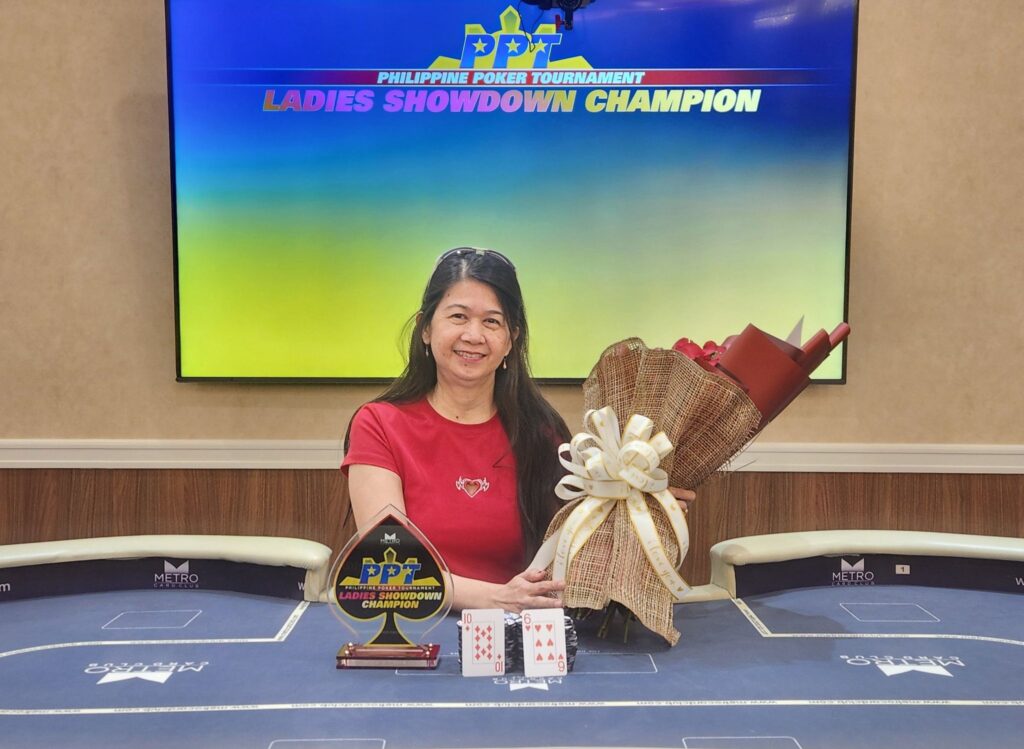 Raquel Mendoza wins PPT Ladies Showdown
