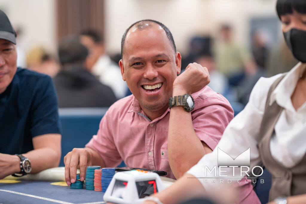 Edmon Rebadulla at PPT Main Event