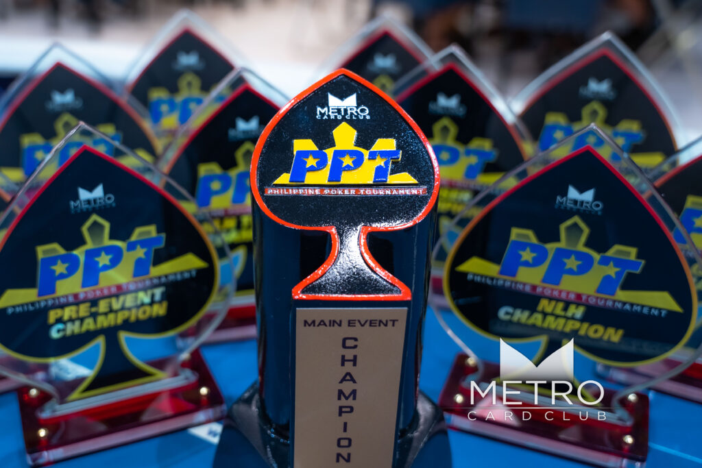 2026 PPT Main Event Trophy