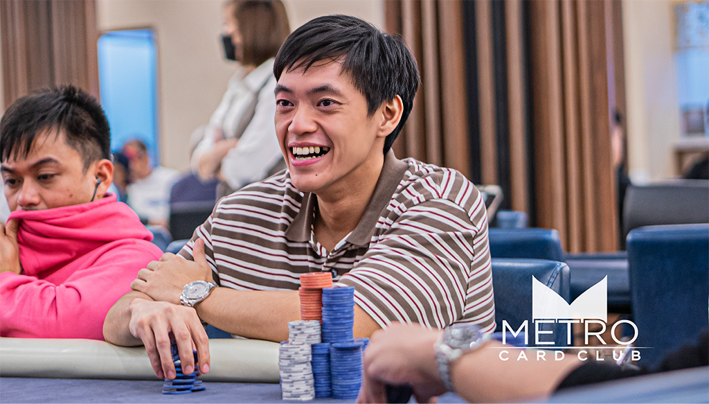 Cezar Quiambao of Philippine Poker Millions Day 1A