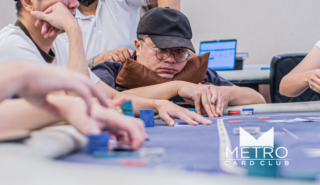 Po-Hsun Liao of Philippine Poker Millions Day 1B