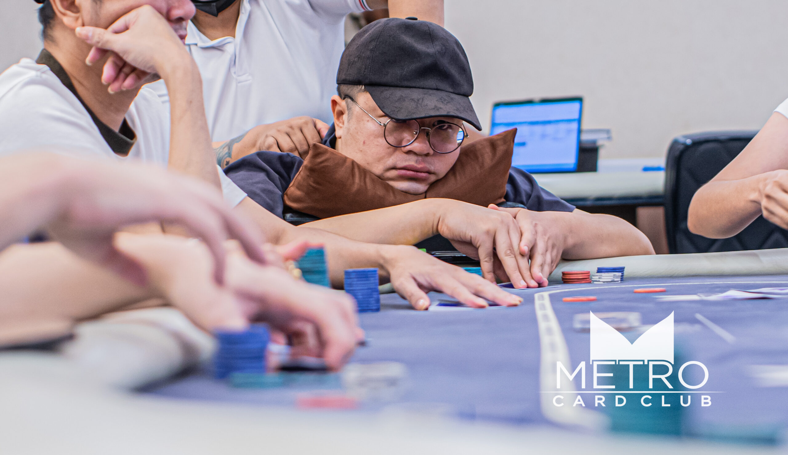 Po-Hsun Liao of Philippine Poker Millions Day 1B