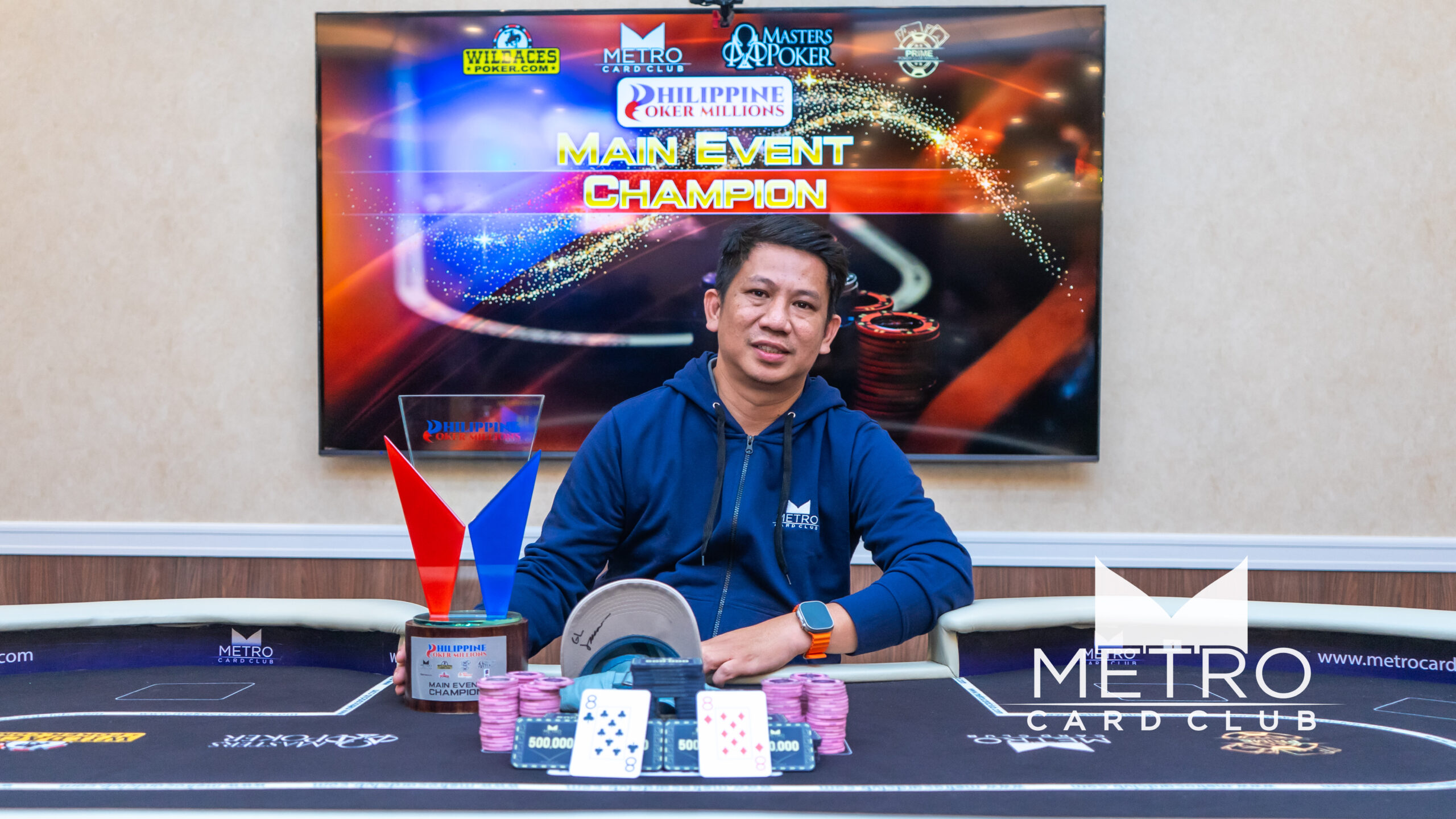 Arnel Trinidad first ever PPM Main Event champion