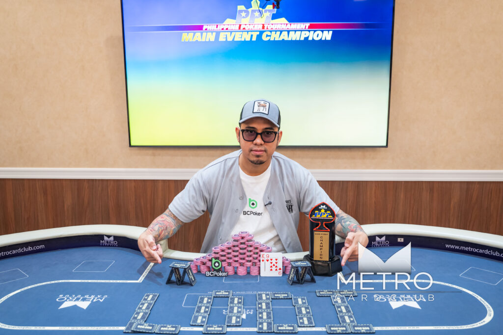 David Erquiaga wins PPT Main Event 2026